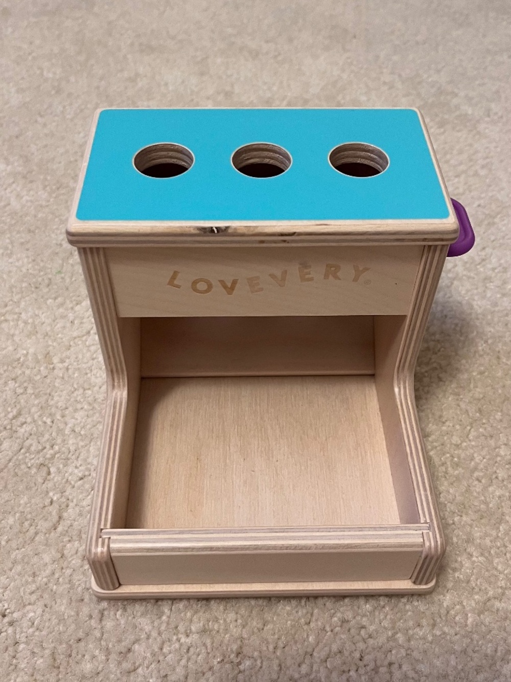 Lovevery The Thinker Play Kit Wooden Peg Drop